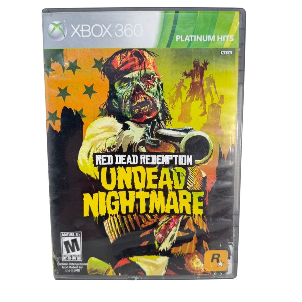 Xbox 360 - Red Dead Redemption: Undead Nightmare (Platinum Hits) - Tested/Works
